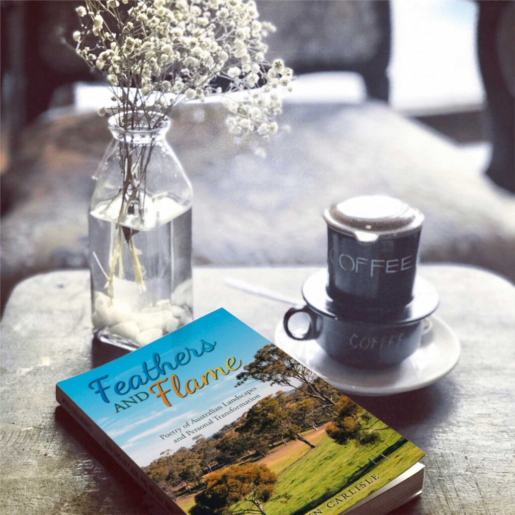 Australian Wildlife Inspiration – Feathers and Flame Cover Art